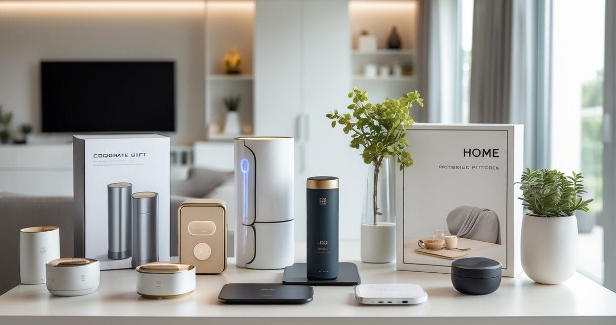 Firmagaver til hjemmet der kombinerer funktion og design