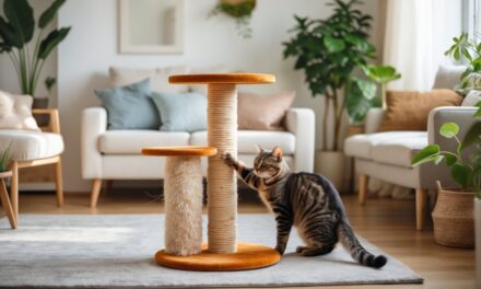 Sådan skaber du et kattevenligt hjem med et kradsetræ til kattene