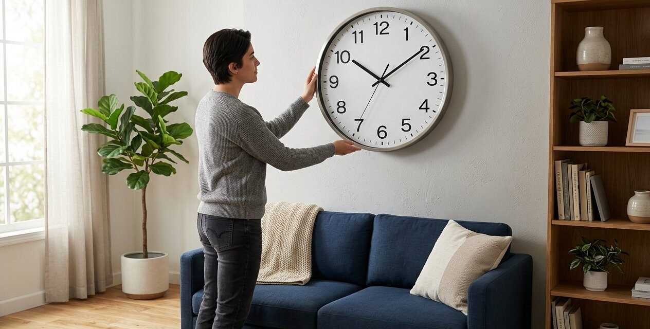 Sådan vælger du det rette vægur og holder styr på tiden derhjemme