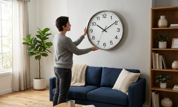 Sådan vælger du det rette vægur og holder styr på tiden derhjemme