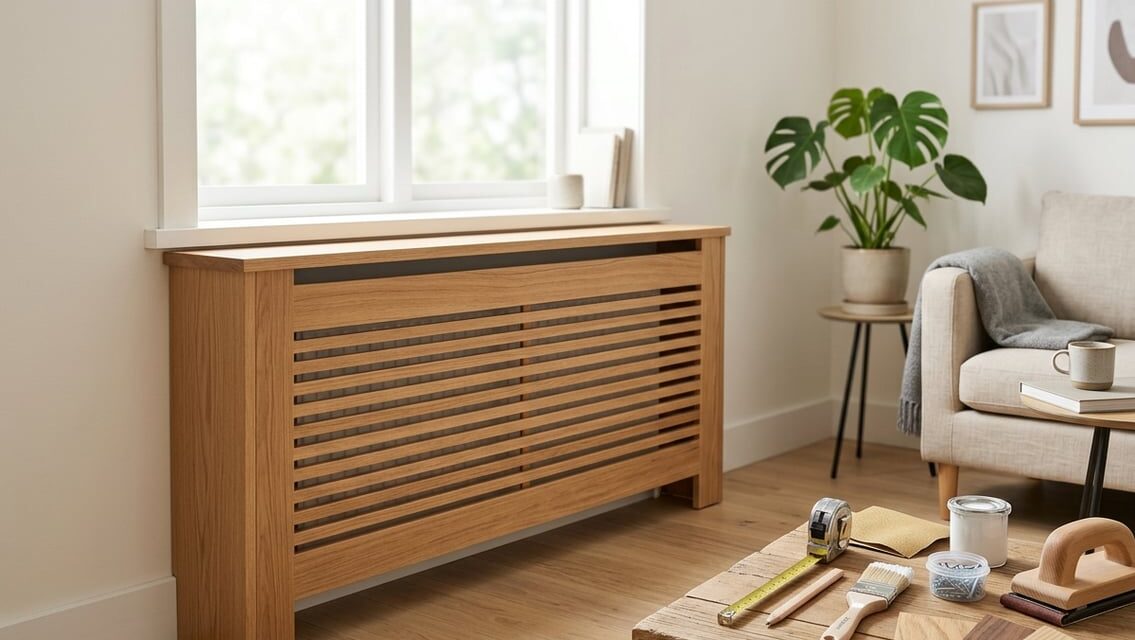 DIY radiatorskjuler – idéer til materialer og design