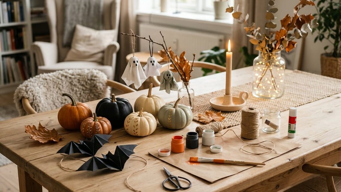 Halloween-pynt DIY – kreative idéer til hjemmet