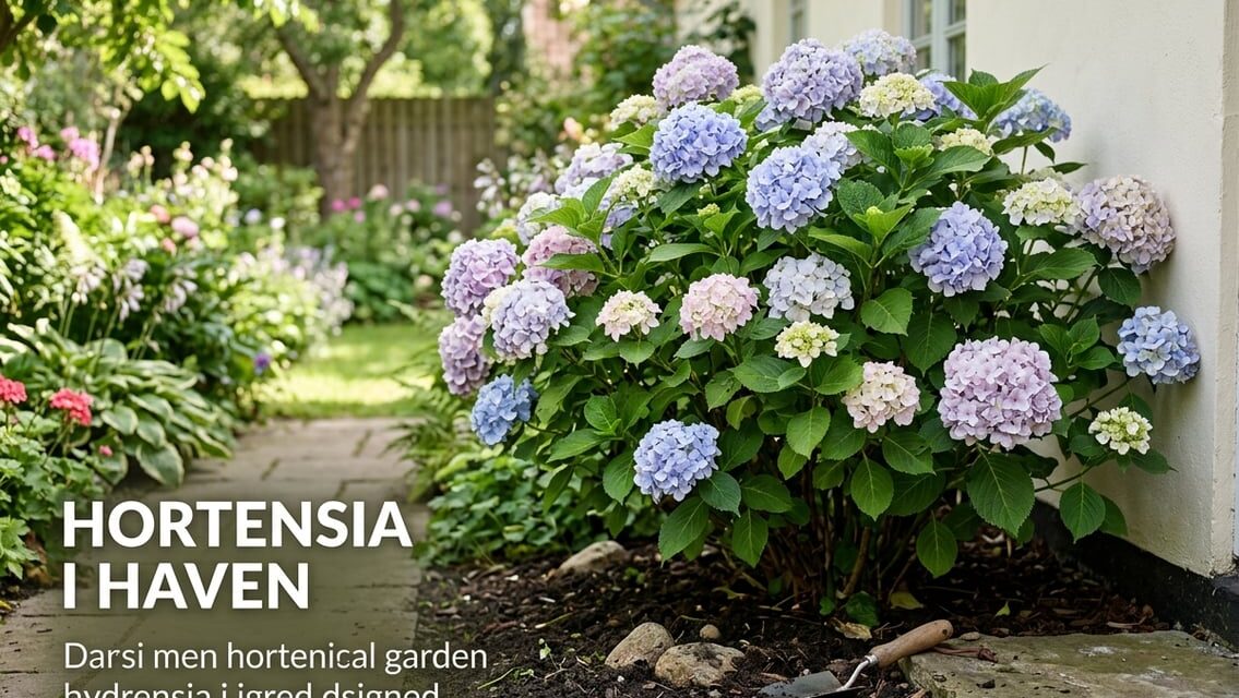 Hortensia i haven – guide til placering, jord og farver