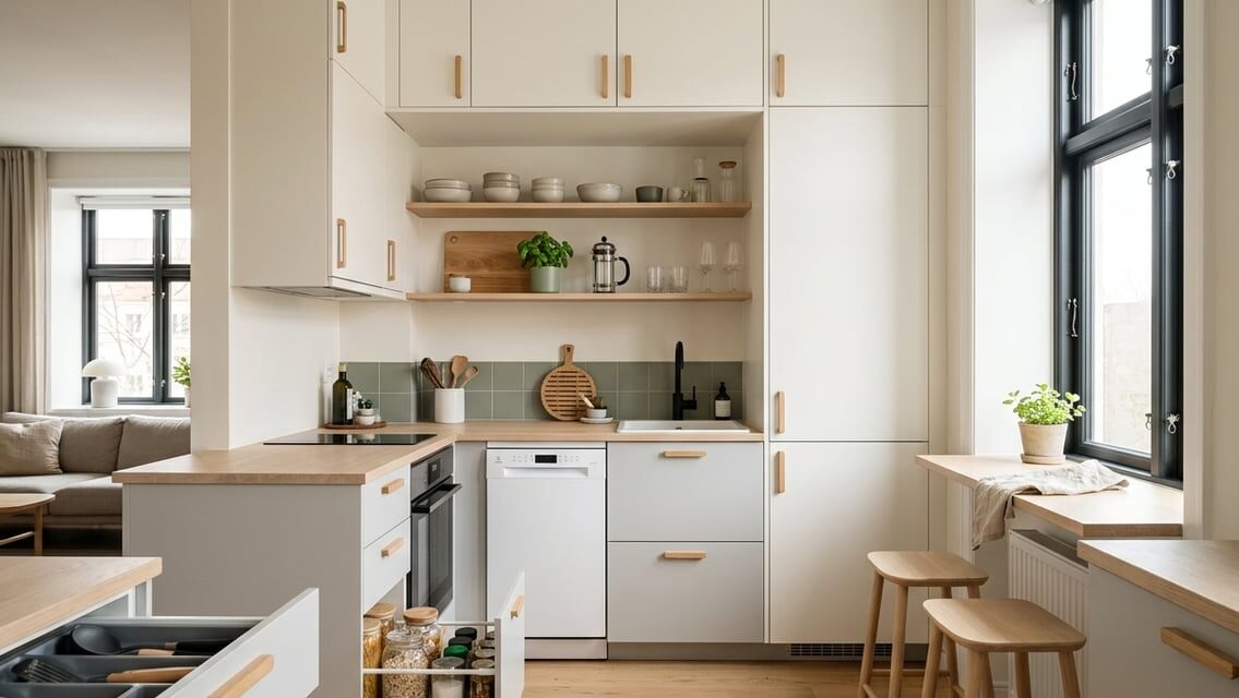 Lille køkken – inspiration til mere plads og bedre indretning