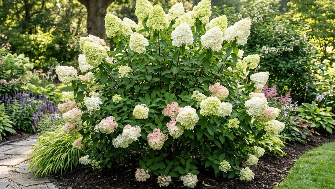Limelight-hortensia – placering, størrelse og pleje