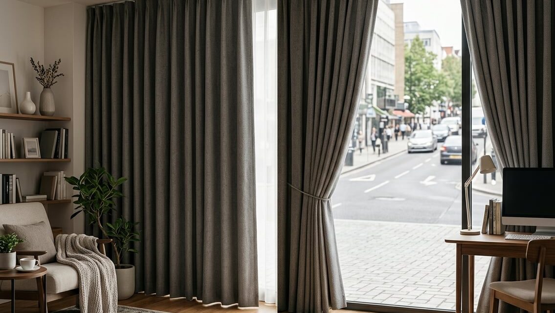 Lyddæmpende gardiner – hvordan fungerer de, og hvor giver de mening?