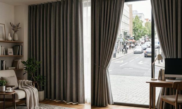 Lyddæmpende gardiner – hvordan fungerer de, og hvor giver de mening?