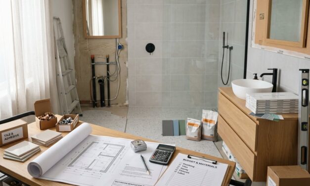 Renovering af badeværelse – sådan planlægger du budget, materialer og rækkefølge