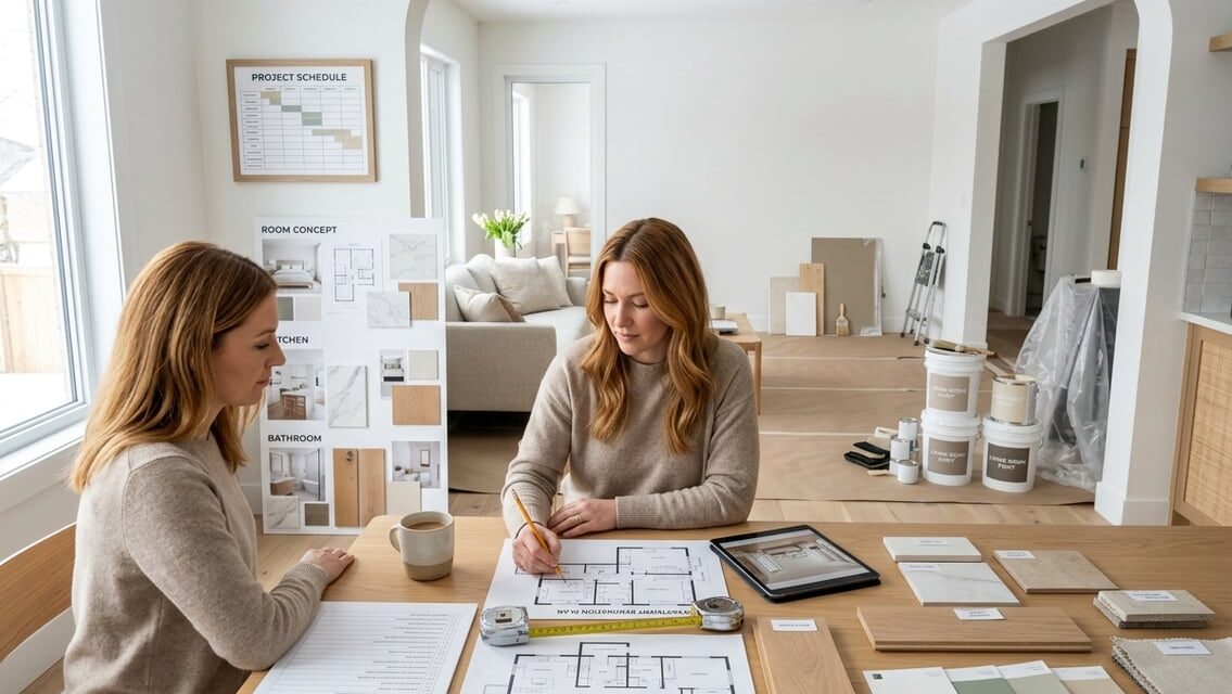 Renovering af lejlighed – sådan planlægger du projektet fra rum til rum